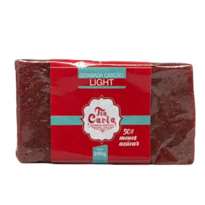Goiabada Cascão Light Tia Carla Barra 250G