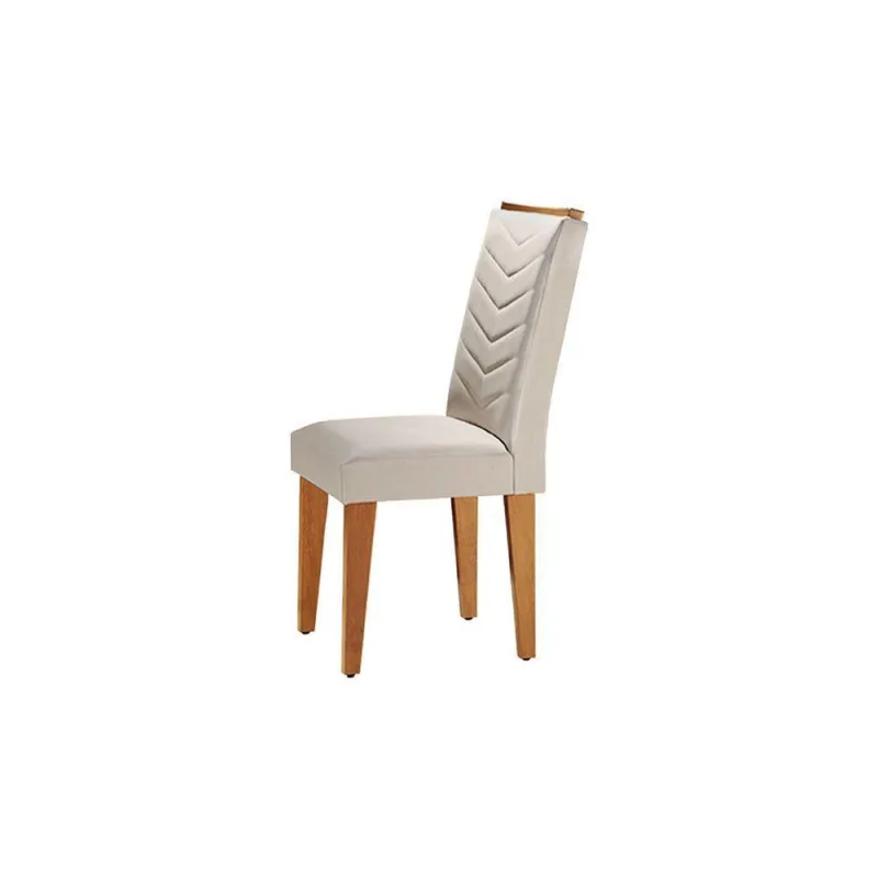 Conjunto 6 Cadeiras Para Sala De Jantar Liz Imbuia - rufato