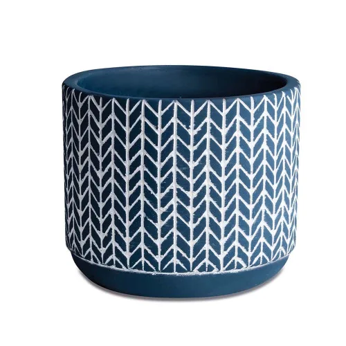 Cachepot Cimento 10436 1 Azul