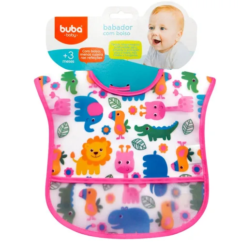 BABADOR COM CATA MIGALHAS SAFARI ROSA (3M ) BUBA - ROSA