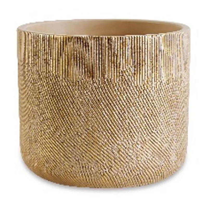 Cachepot Em Cimento P Nude 12,5x15x15cm Mart
