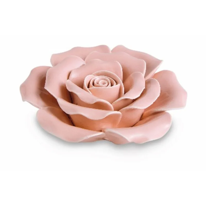 Flor em Cerâmica Médio Pêssego Mart