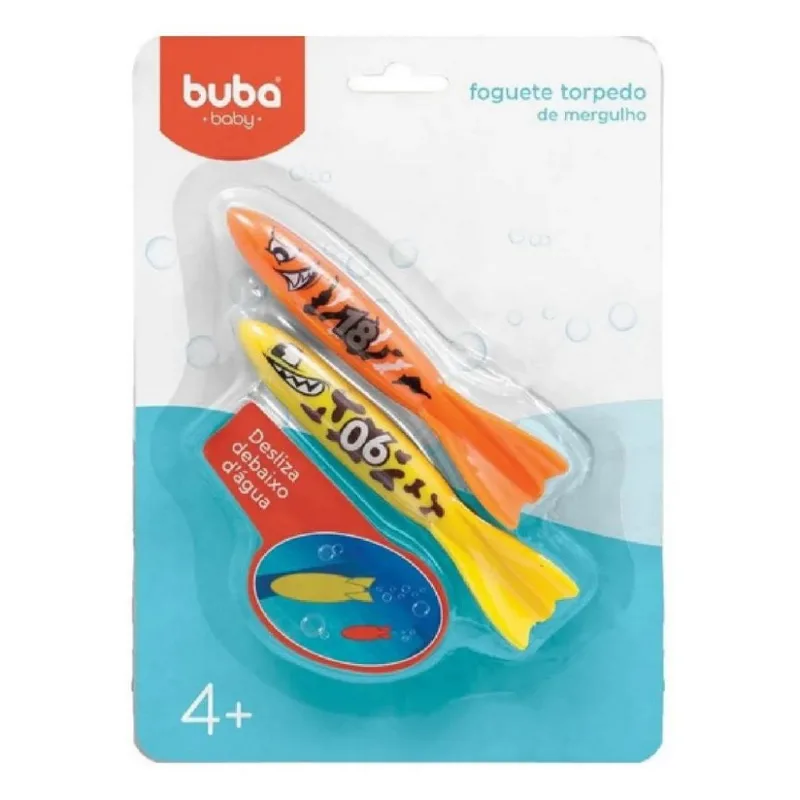 Foguete Torpedo de Mergulho Com 2 Pçs Buba