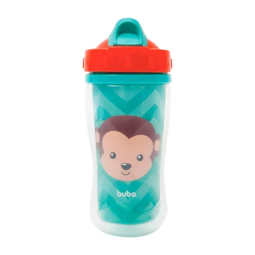 COPO DE TREINAMENTO BUBA PAREDE DUPLA ANIMAL FUN MACACO - Buba