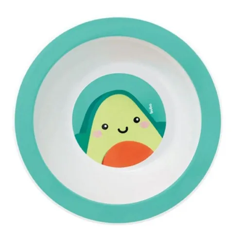 PRATINHO INFANTIL FRUTTI BOWL ABACATE BUBA - Não Informado