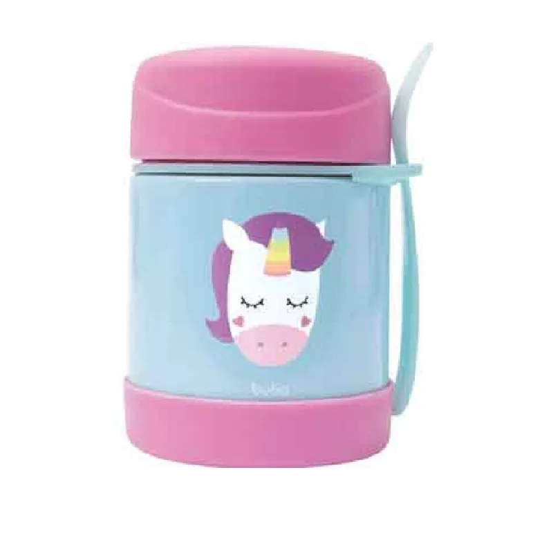 Pote Térmico - Animal Fun - Unicórnio - Rosa e Azul - Buba
