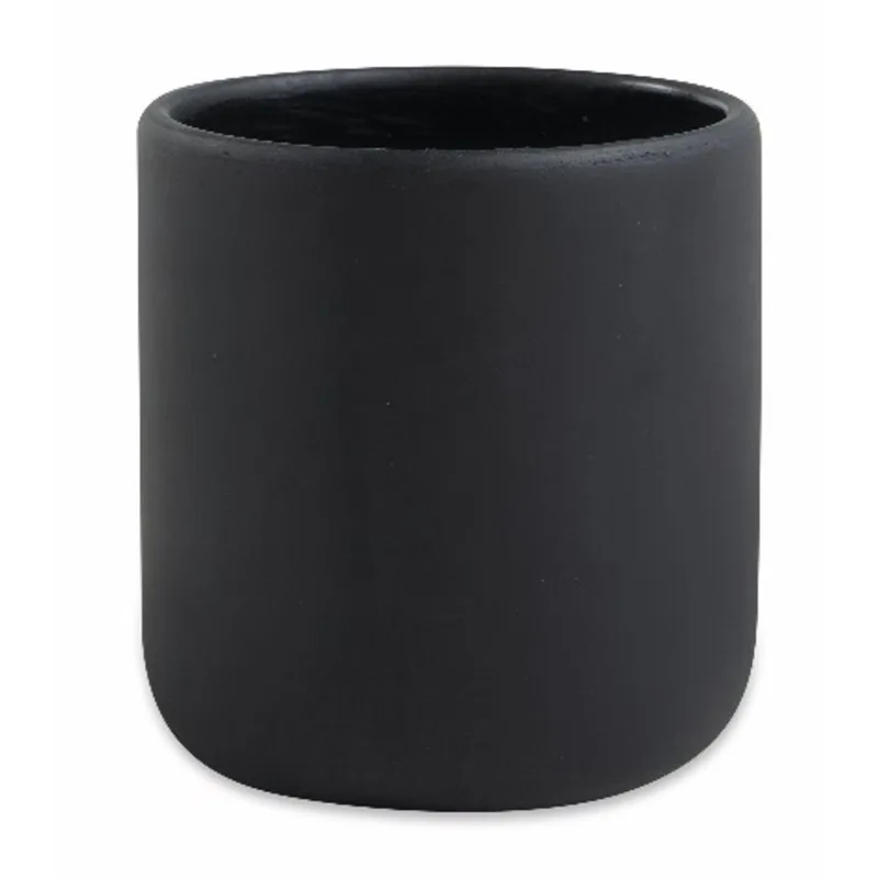 Cachepot em Terracota Grande Preto Mart