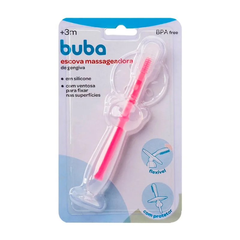 ESCOVA MASSAGEADORA DE GENGIVA BABY