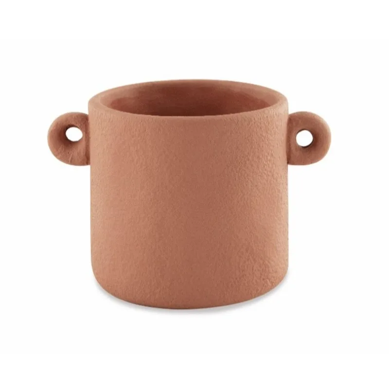 Cachepot Terracota em Cimento Grande Mart