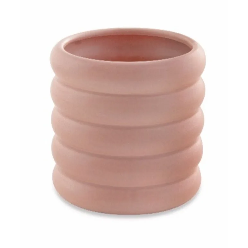Cachepot em Cerâmica Médio Rose Mart