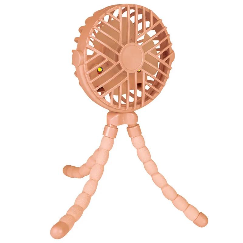 Mini Ventilador Para Berco E Carrinho Rosa Buba