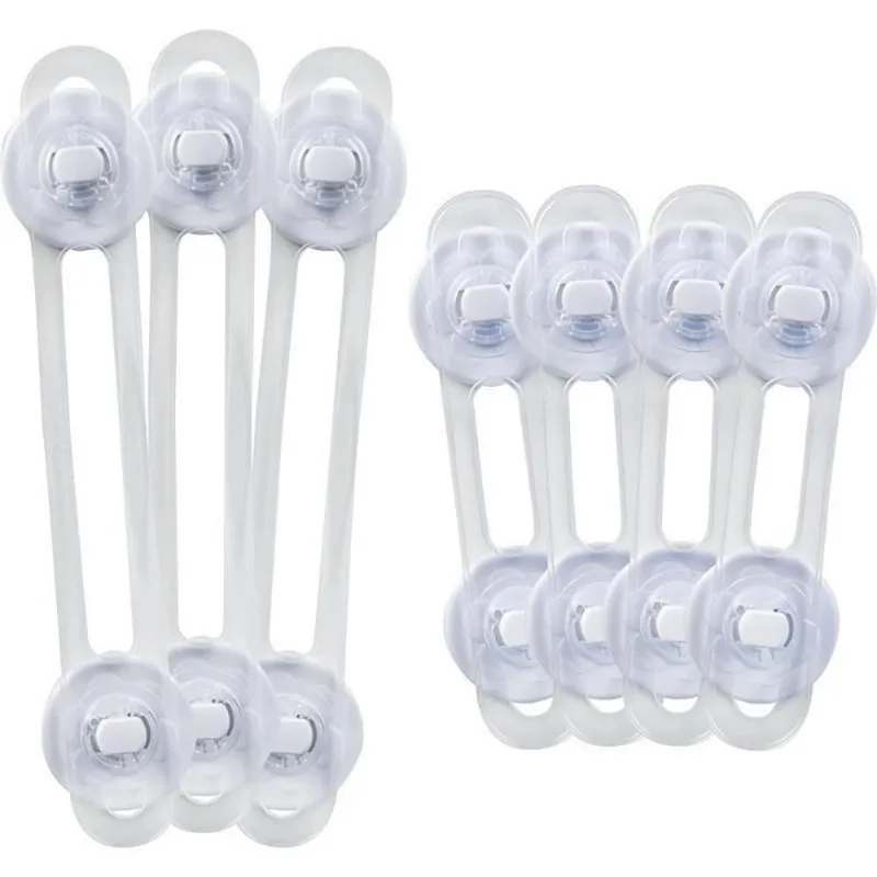 Kit Travas de Segurança 7 Peças Multiuso Flexíveis Buba Único