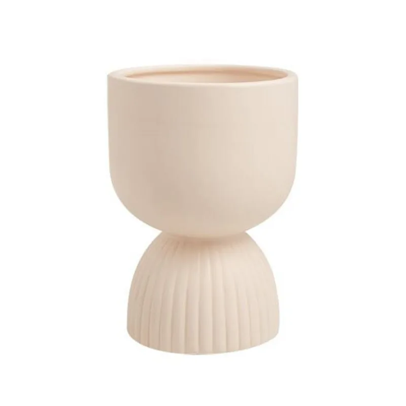 Vaso de ceramica 15X11cm nude Mart