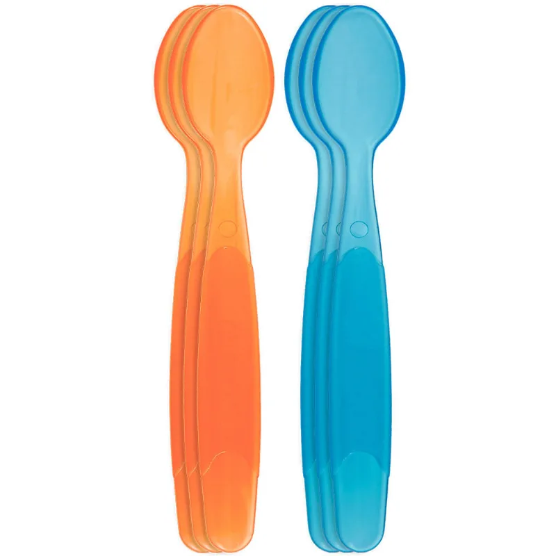 Kit Colheres Azul e Laranja - Buba