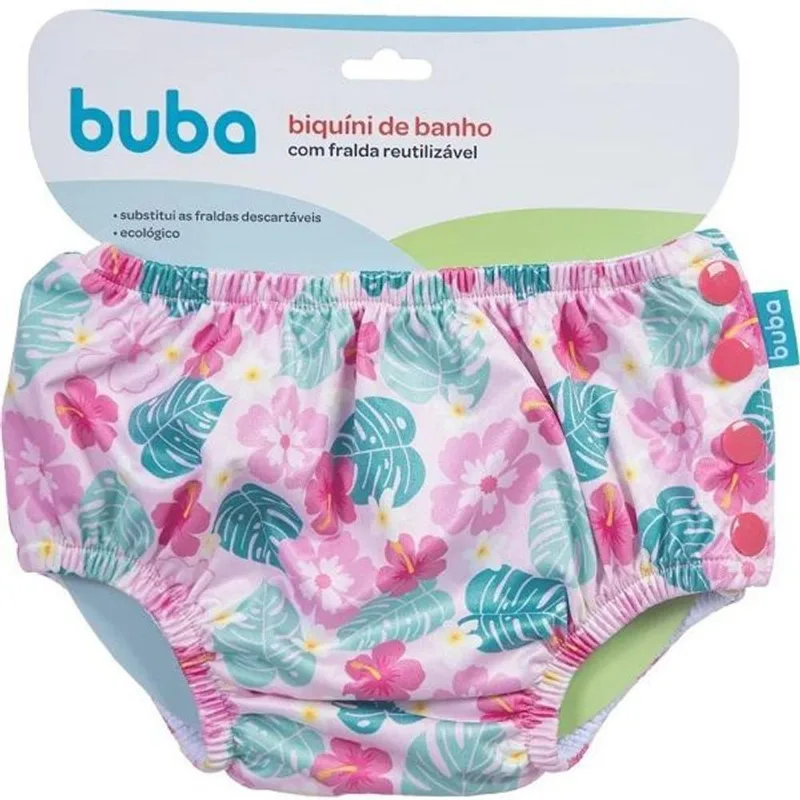 Biquini Fralda de Piscina Reutilizavel Buba