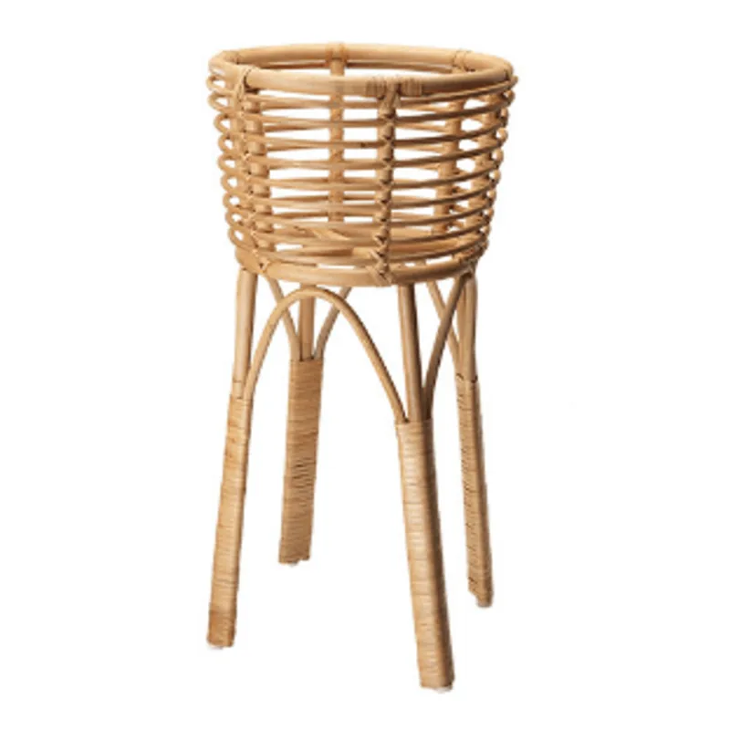Cachepot de rattan 62X30cm bege Mart