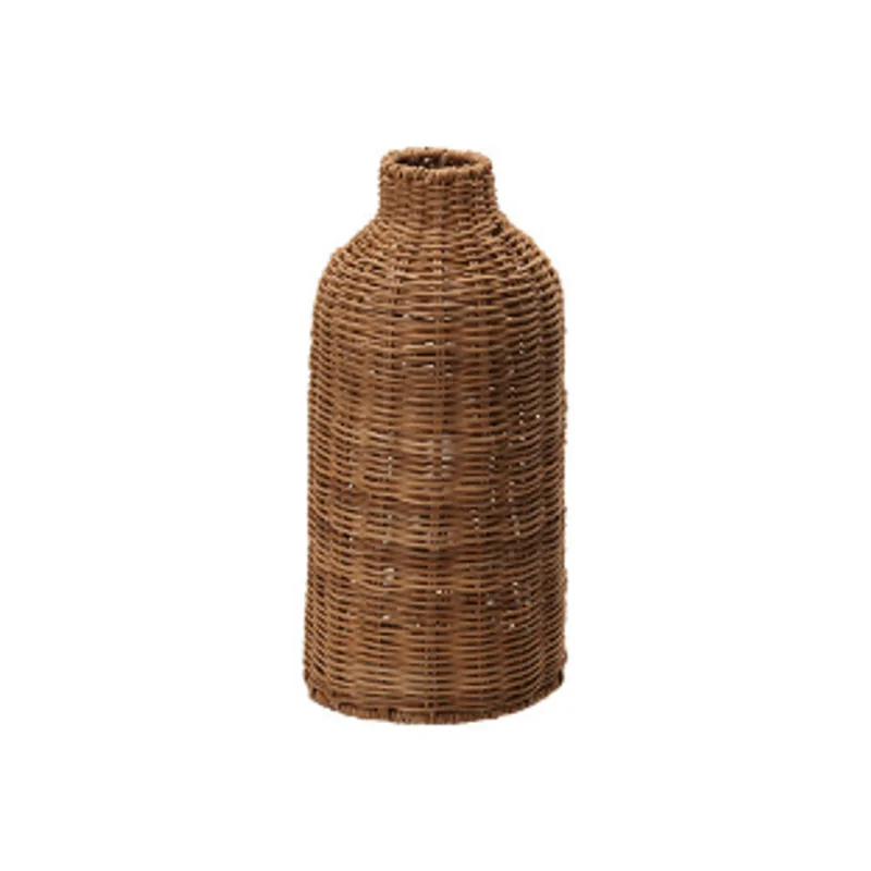 Cachepot de rattan 31X16cm marron Mart