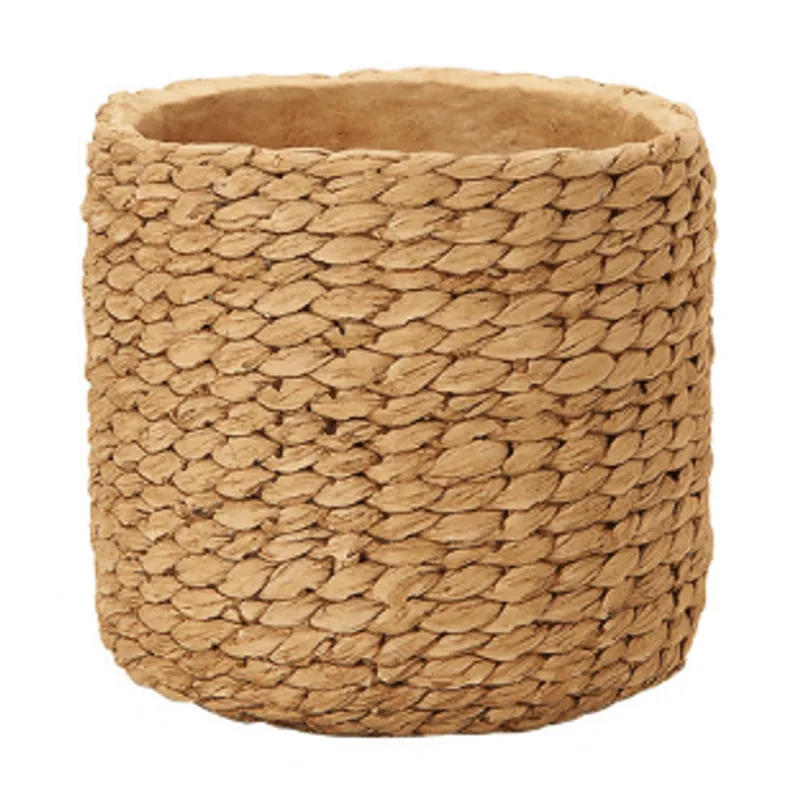 Cachepot de cimento 25X26,5cm bege Mart