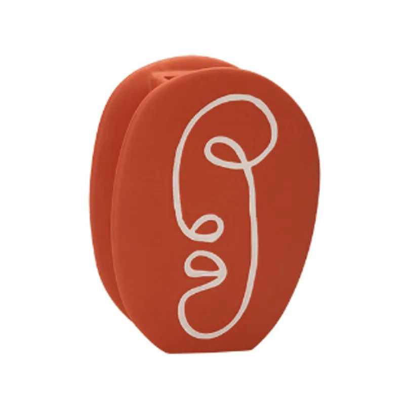 Vaso de ceramica 23x16cm marron Mart