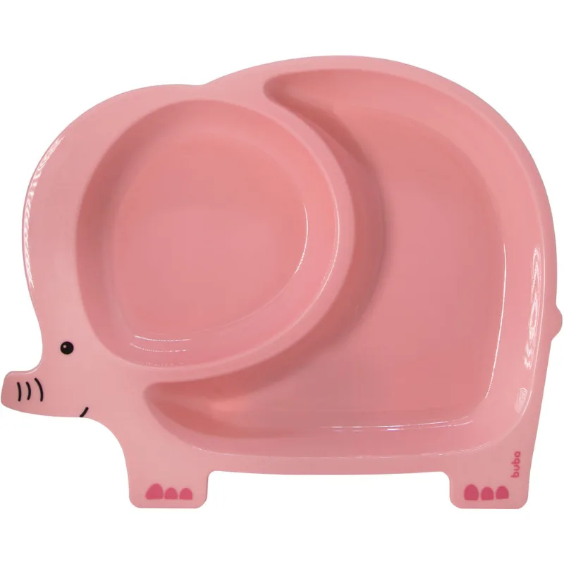 PRATINHO COM DIVISORIAS ELEFANTE - ROSA - 14450