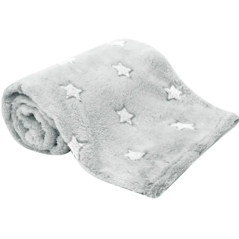 Manta Estrelinhas Cinza Buba