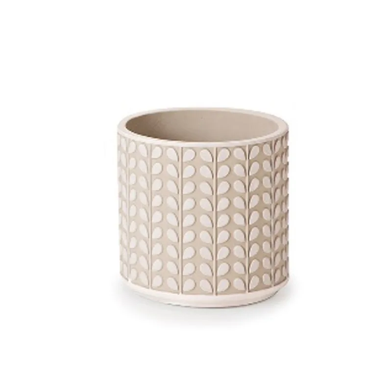 Cachepot Em Cimento P Cinza 15x15x15cm Mart