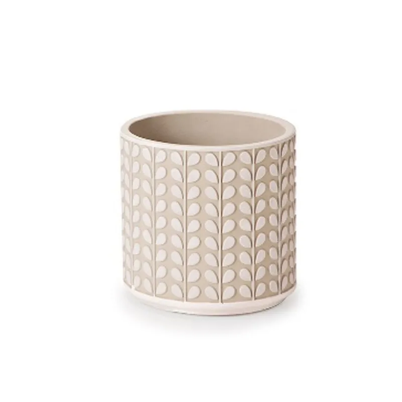 Cachepot Em Cimento M Cinza 19x19x19cm Mart