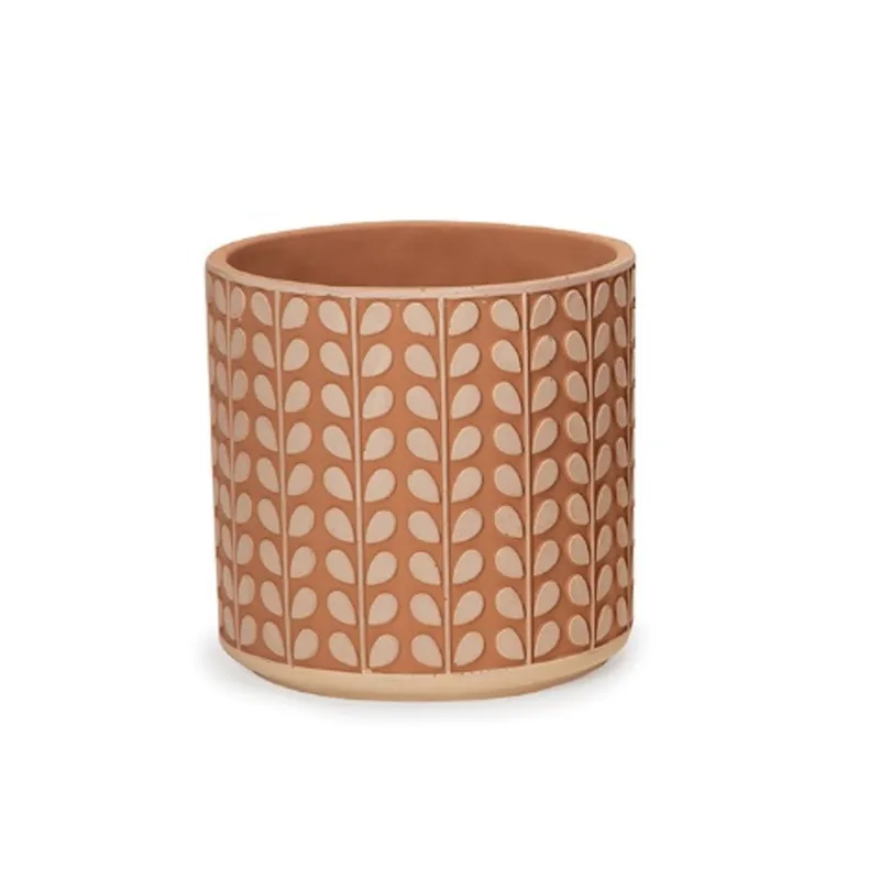 Cachepot Em Cimento P Salmao 15x15x15cm Mart