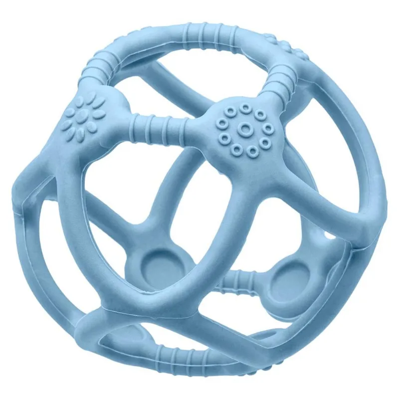 Mordedor - Buba - Bola Em Silicone - Azul