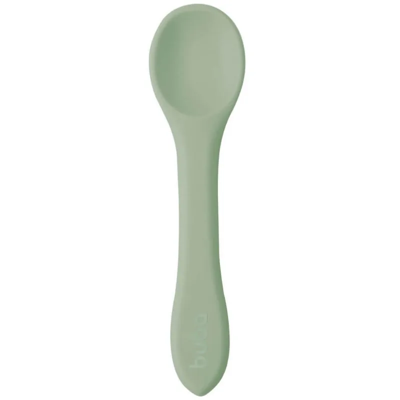 Colher Em Silicone Verde - Buba