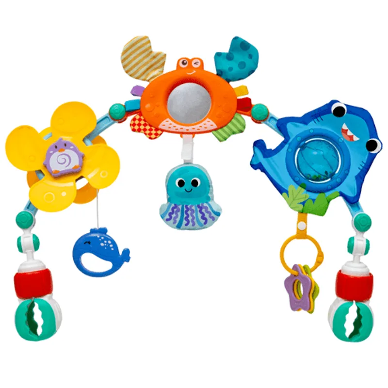 Suporte Móbile Carrinho Mordedor Flexível Fundo Do Mar, Buba