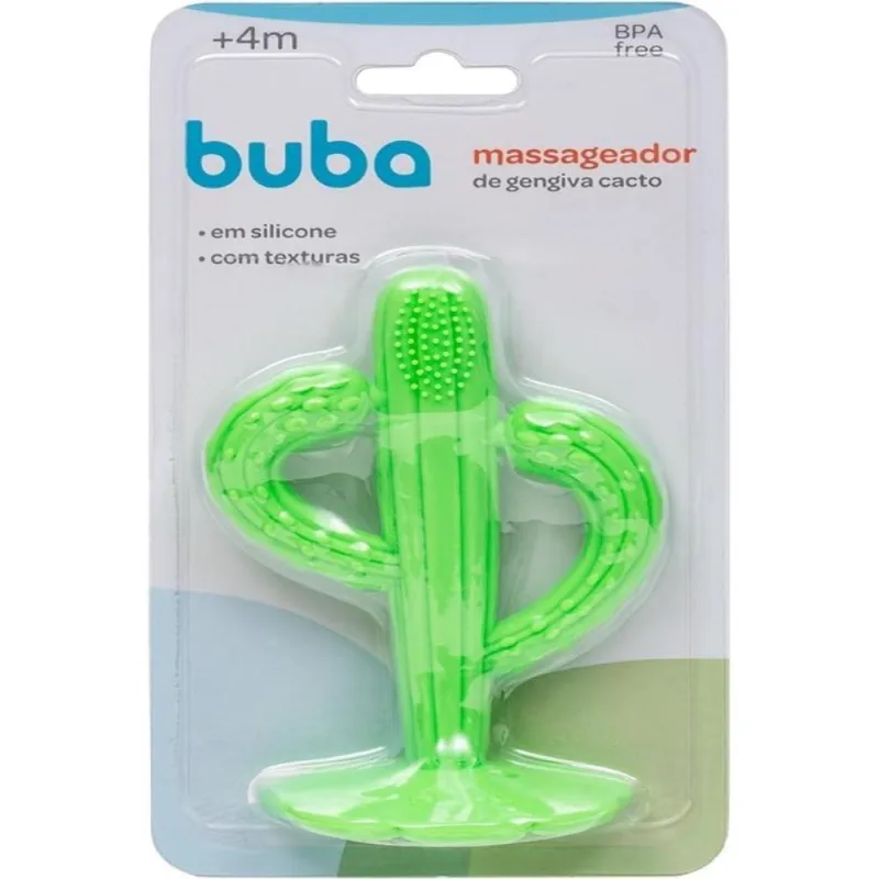Massageador De Gengiva Infantil Cacto Buba - 16173