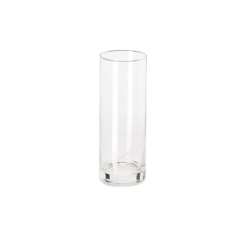 Vaso Em Vidro Transparente 27X 9X 9Cm