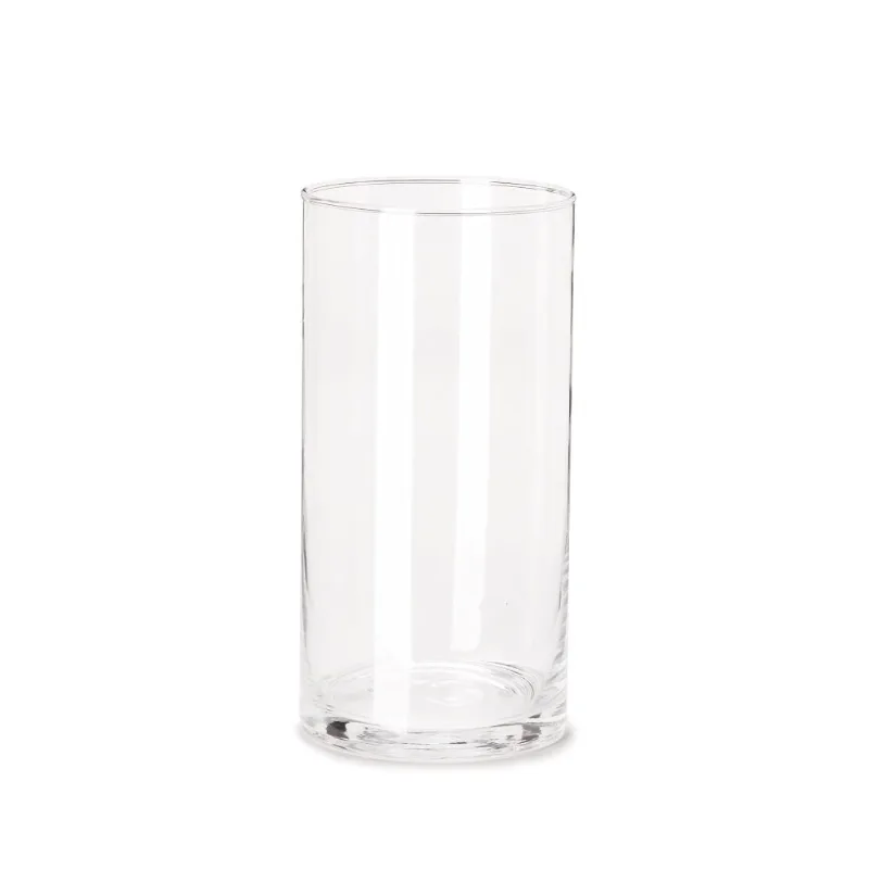 Vaso Em Vidro Transparente 24X 12X 12Cm