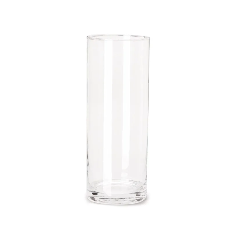 Vaso Em Vidro Transparente 31X 12X 12Cm