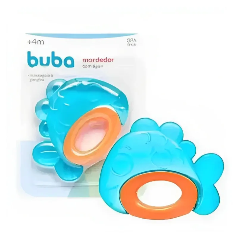 Mordedor Buba c/ Àgua + 4m Unissex Azul/Peixe 16268