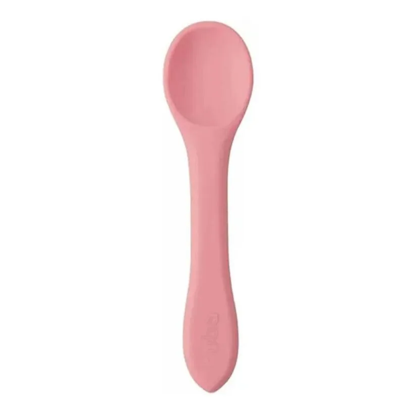 Colher Buba Em Silicone Rosa (MP)