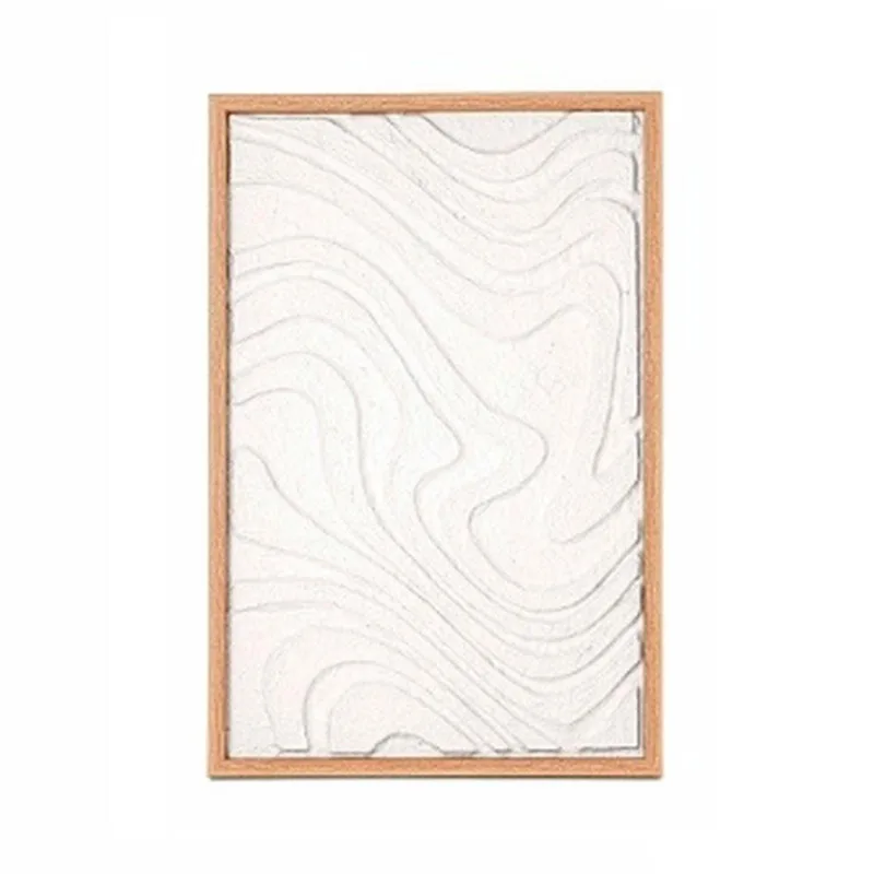 Quadro Em Papel De Arroz Mart Curvas 40x60cm 16541 A (MP)