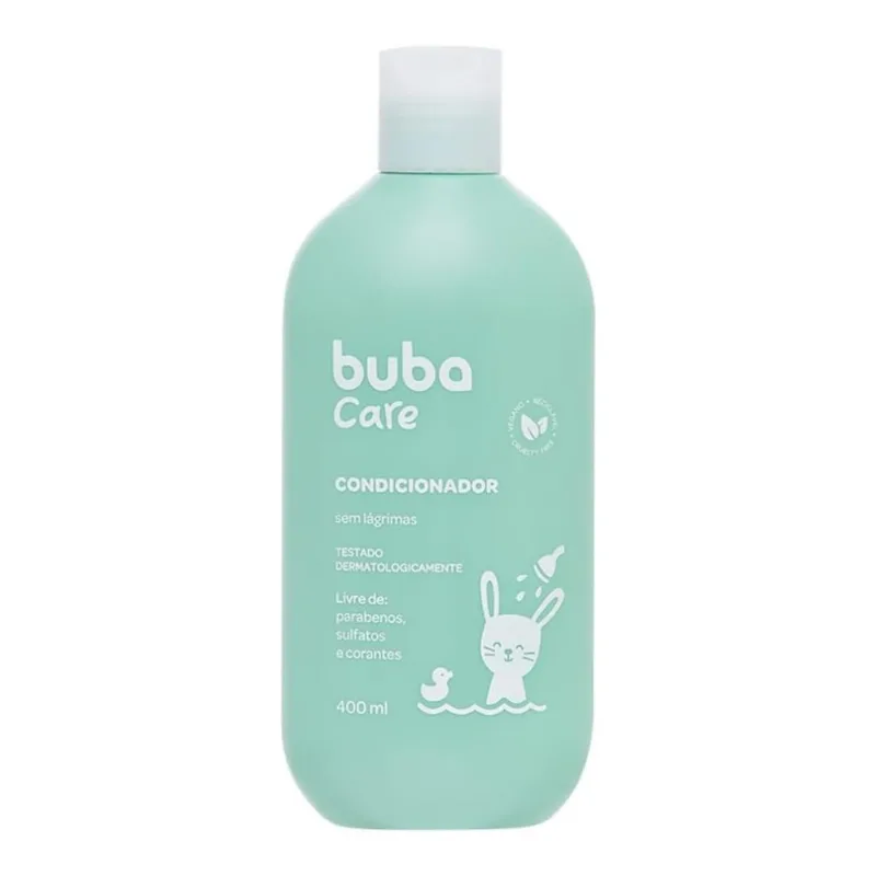 Condicionador Infantil Bebe 400ml Vegano Natural Buba Care
