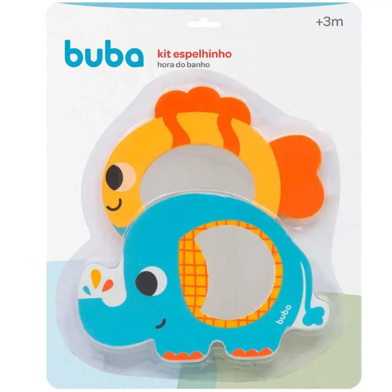 Kit Espelhinhos Para Banho 2und Buba