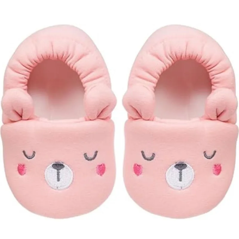 Pantufa Infantil Bebês Antiderrapante Quentinhas Tamanho 20/21 Buba