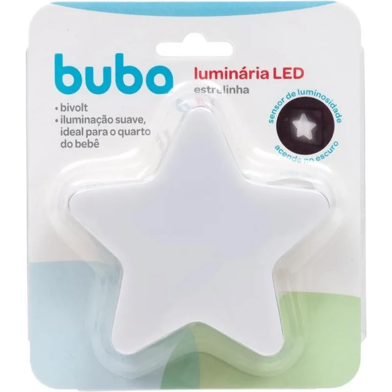 Luz Noturna Luminária Estrelinha Com Sensor Buba - 17090