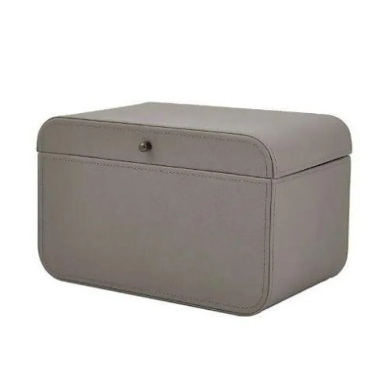 Caixa em mdf e pu Cinza 18x28cm mart