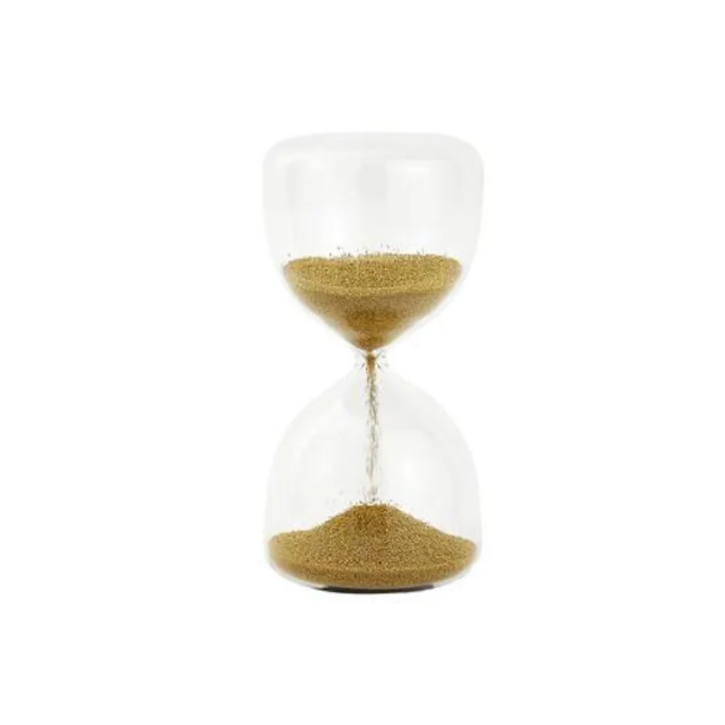 Ampulheta Cepheus Dourado 15 Minutos 18311 20x10cm Mart