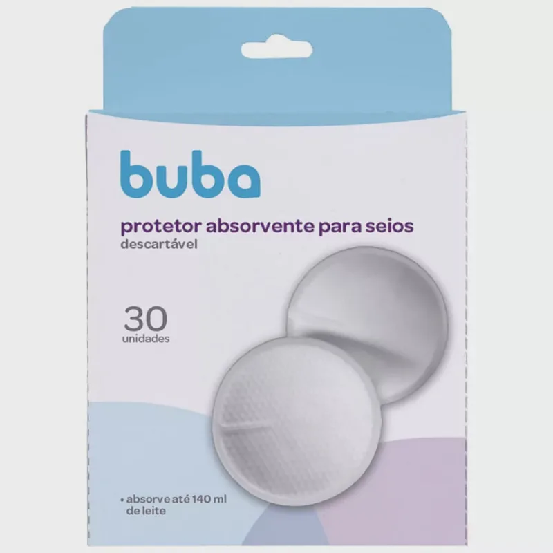 Protetor Absorvente Descartavel Para Seios Amamentação Buba - Buba