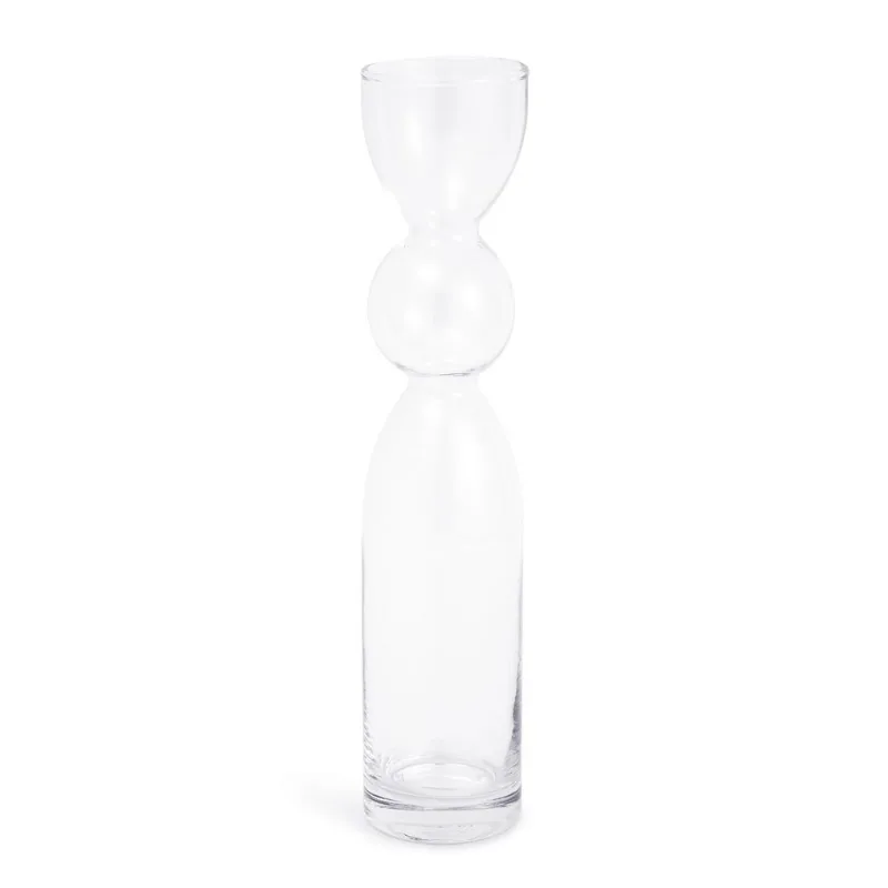 Vaso 36x7,5cm 18697G Transparente Mart Presentes