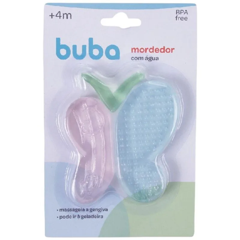 Mordedor Buba Com Água Borboleta Único Neutro (MP)