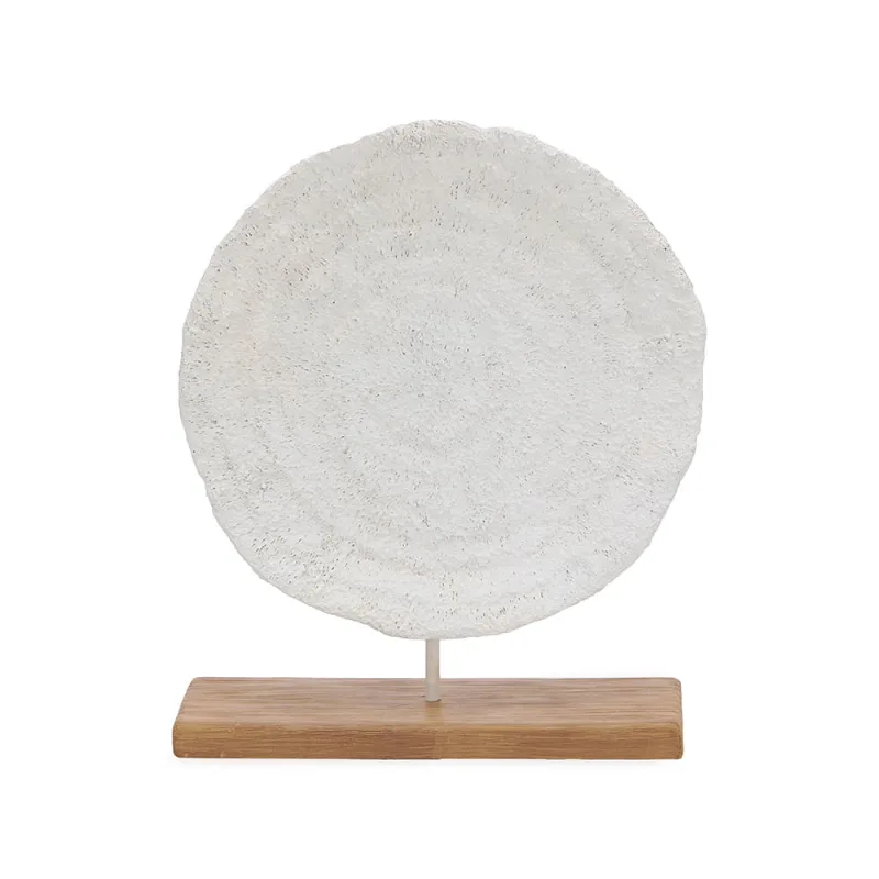Escultura Coral Poliresina 34,5x27,5cm Mart Presentes
