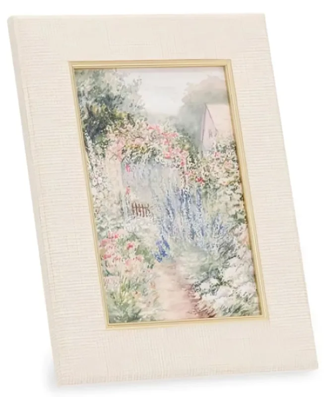 Porta Retrato 10x15 Plastico E Mdf Bege - LC