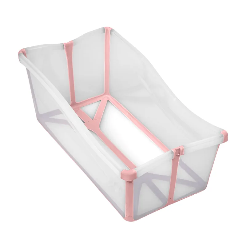 Banheira Infantil Dobrável Rosa - Buba